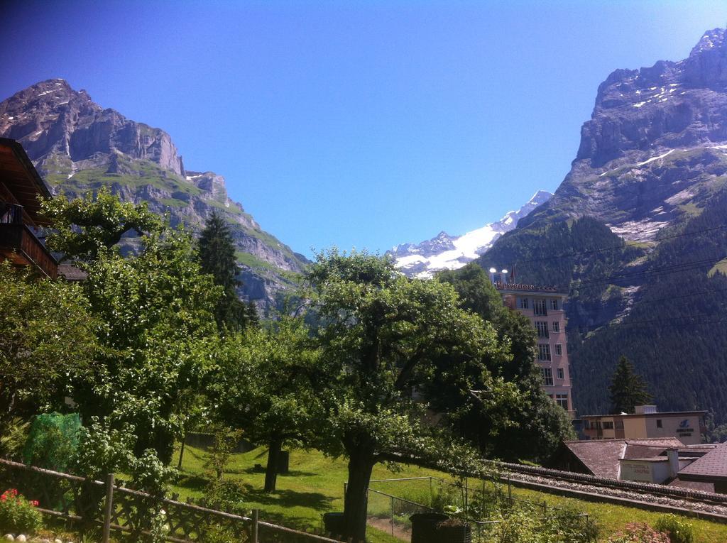Ferienwohnung Alpengluehen Grindelwald Exterior foto